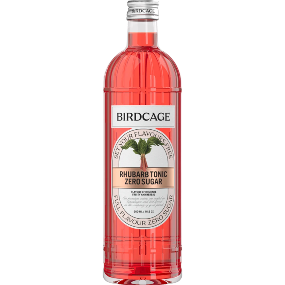 Birdcage Rhubarb Tonic Zero Sugar