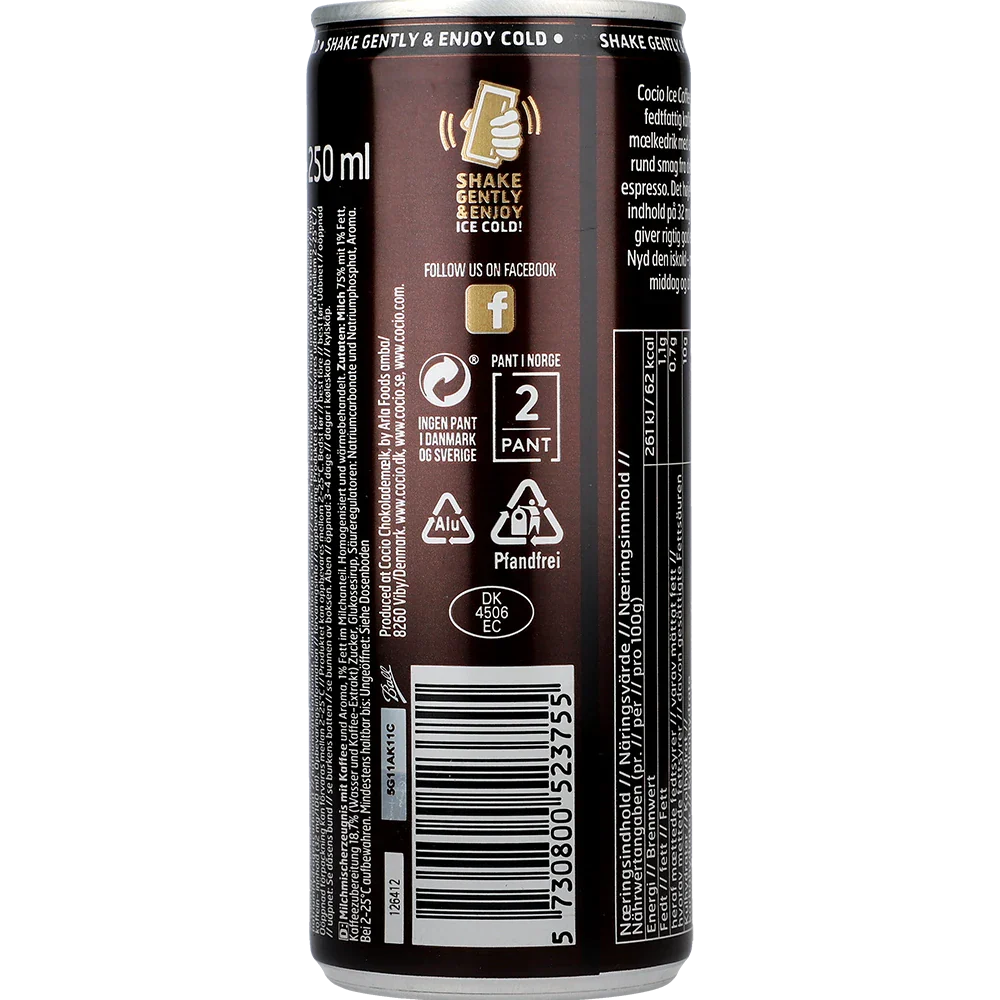 Cocio Iskaffe Mjölk - Espresso