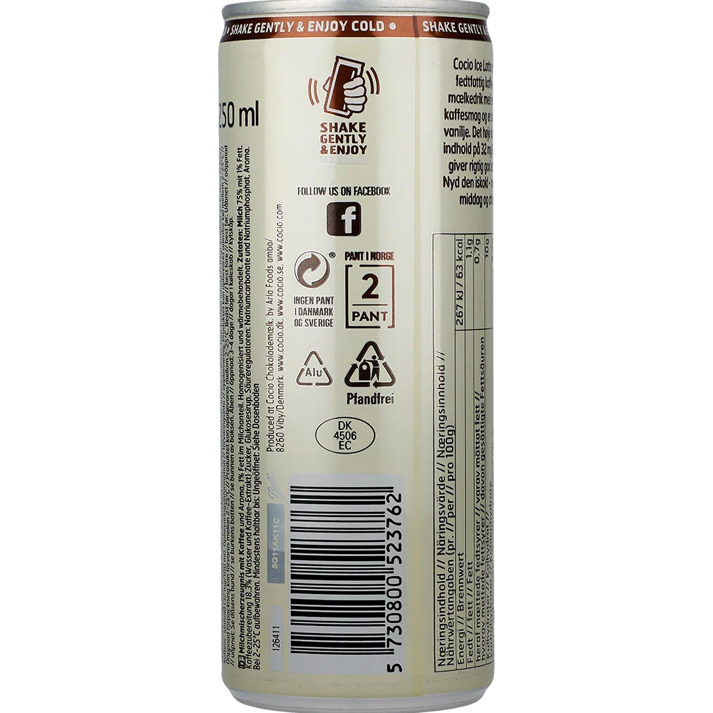 Cocio Ice Latte Milk – Vanilj