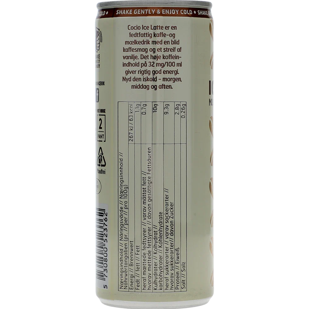 Cocio Ice Latte Milk – Vanilj