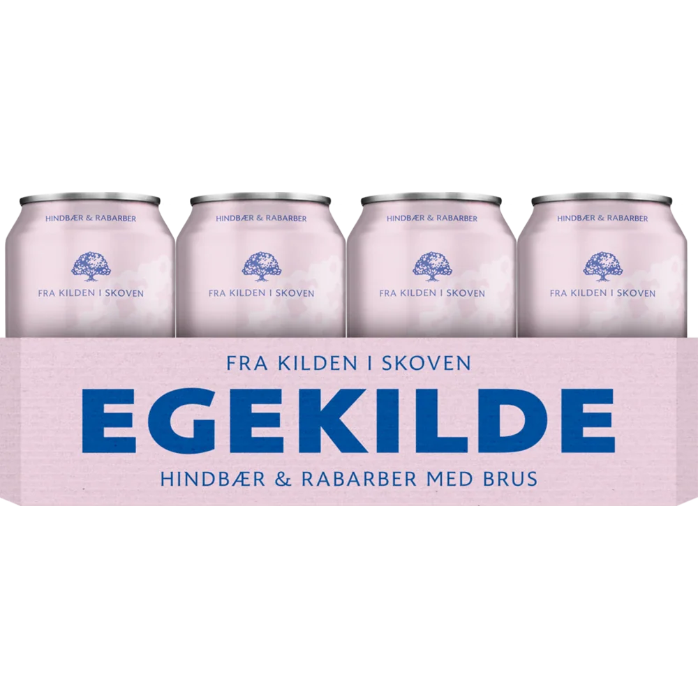 Egekilde Hindbær Rabarber