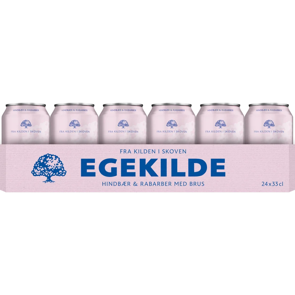 Egekilde Hindbær Rabarber