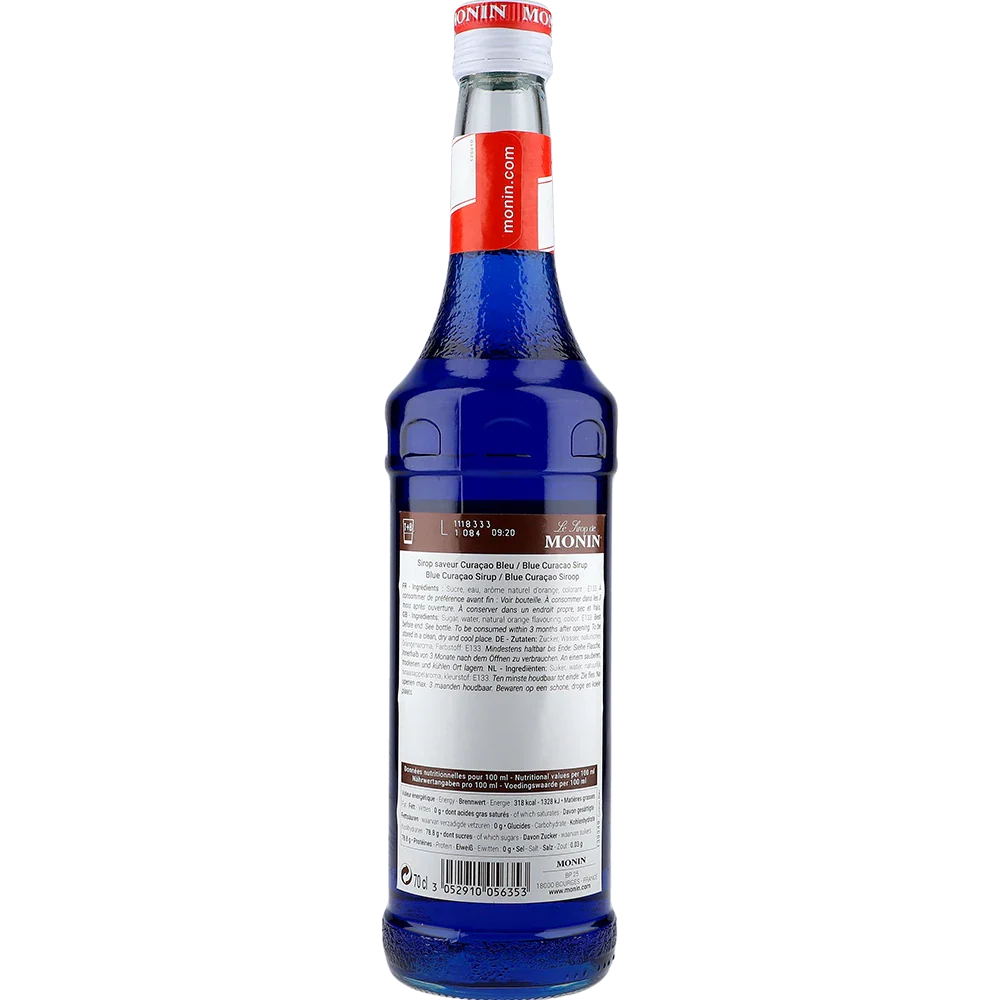Monin Sirup Curaçao Blau