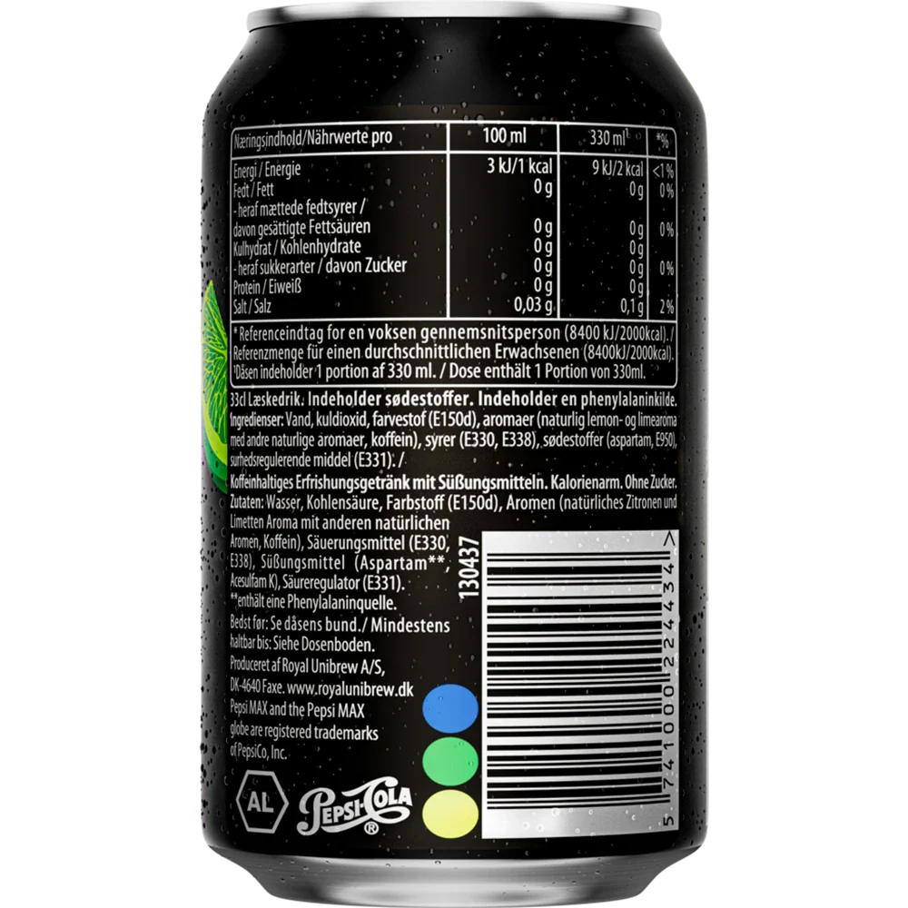 Pepsi Max Lime