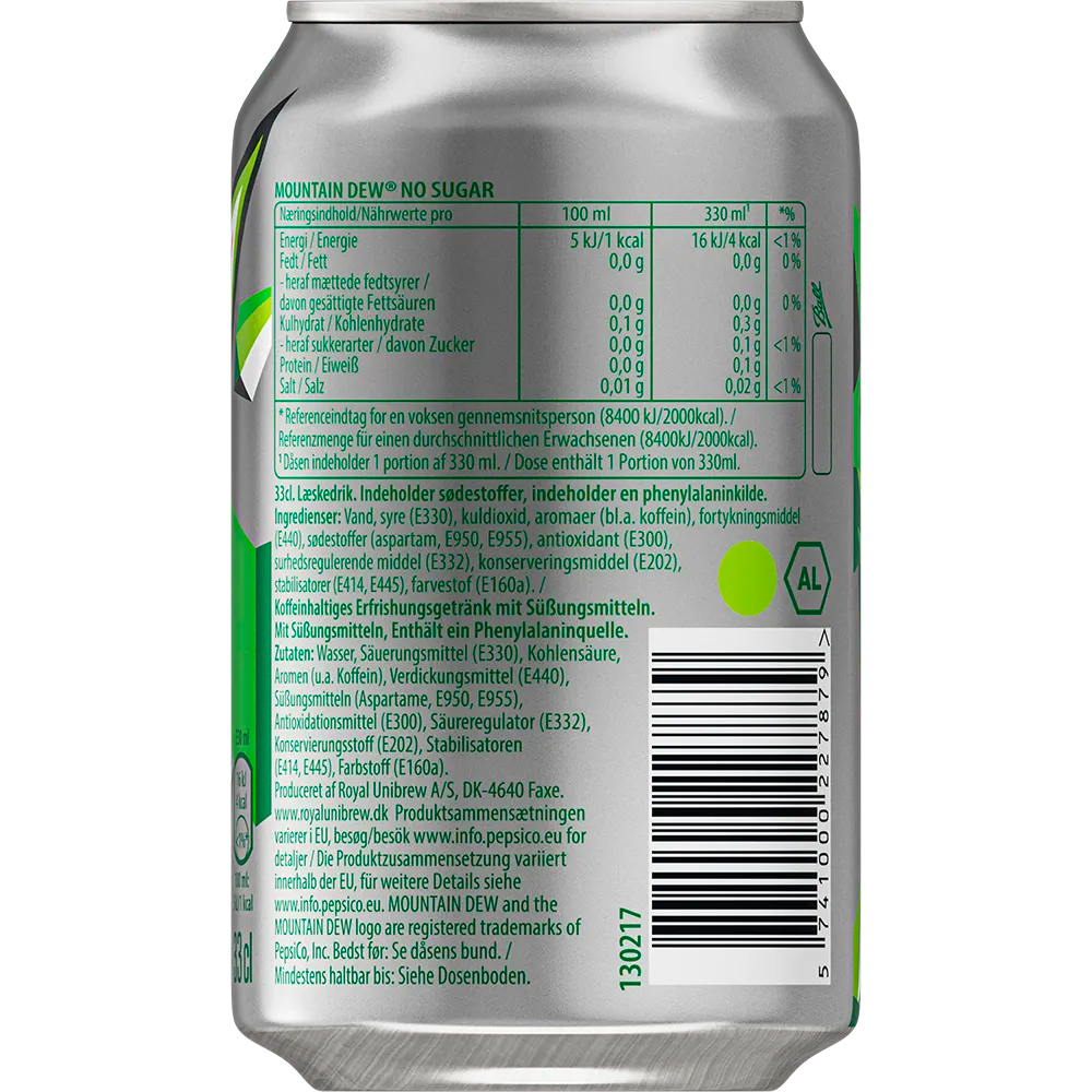 Mountain Dew Zero Sugar