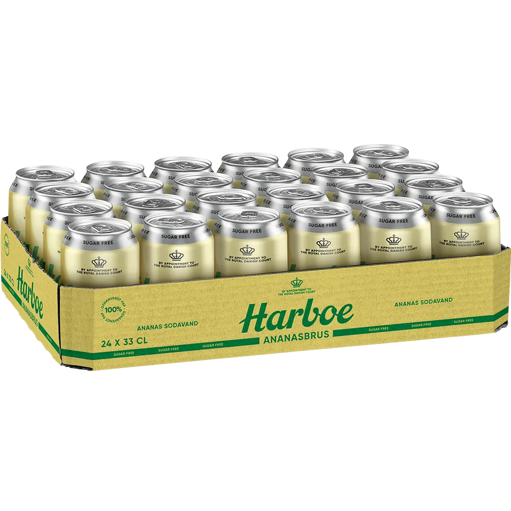 Harboe Ananasbrus 0% Sugar