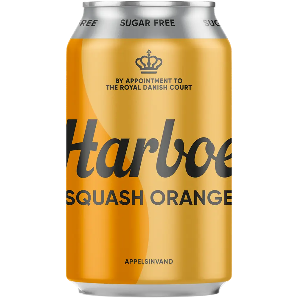 Harboe Squash Orange 0% Sugar