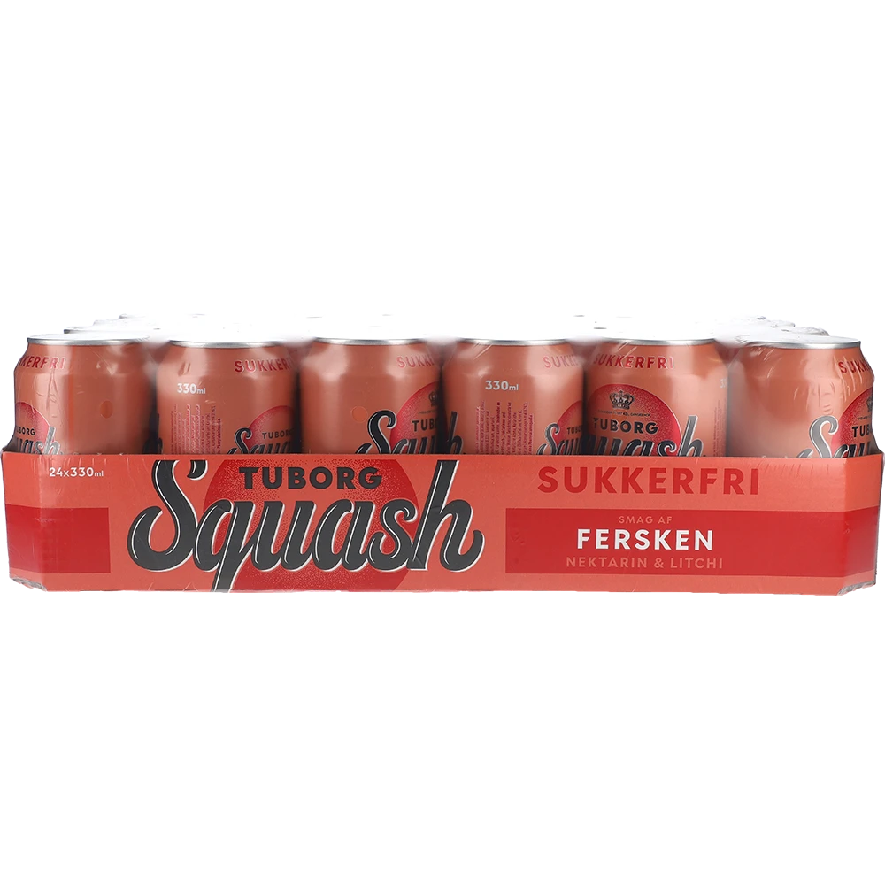 Tuborg Squash Fersken Zuckerfrei