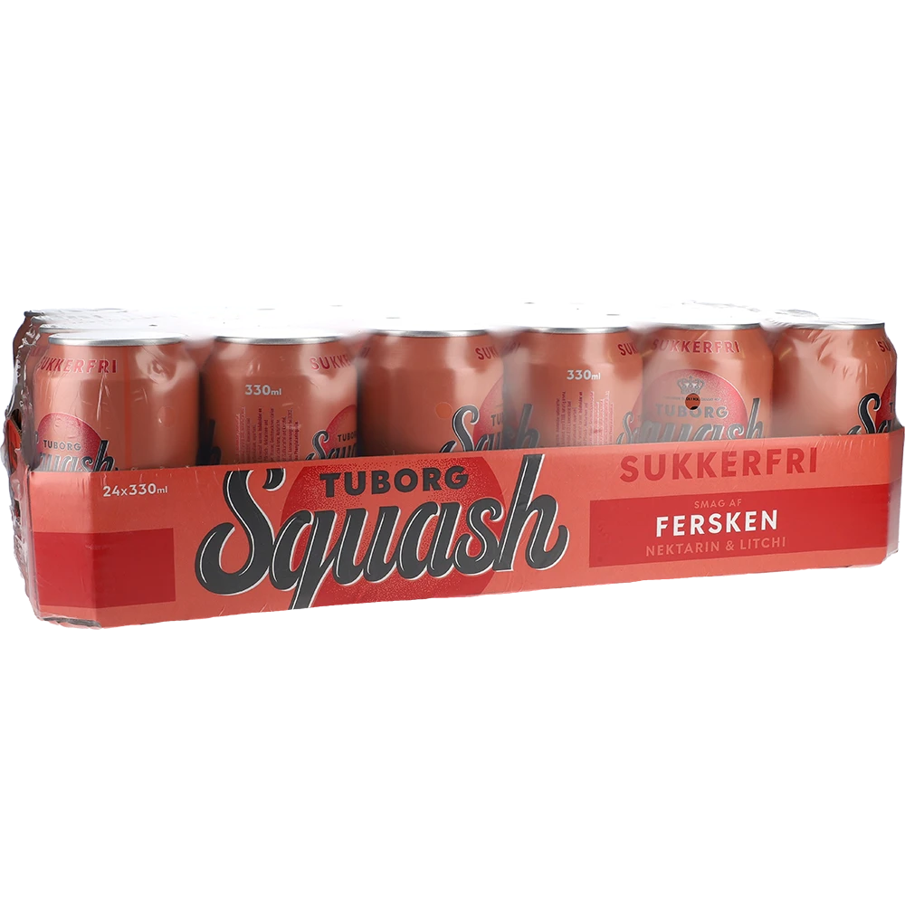 Tuborg Squash Fersken Zuckerfrei
