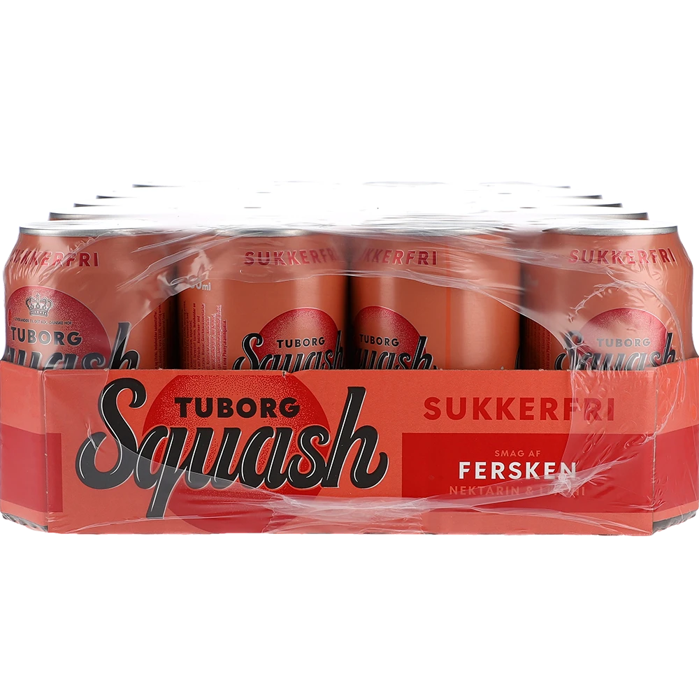 Tuborg Squash Fersken Zuckerfrei