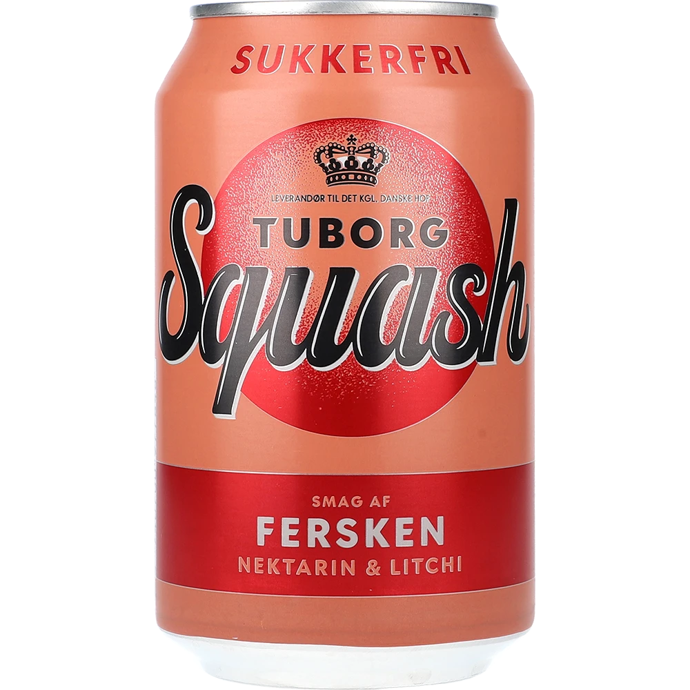 Tuborg Squash Fersken Zuckerfrei