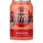 Tuborg Squash Fersken Zuckerfrei