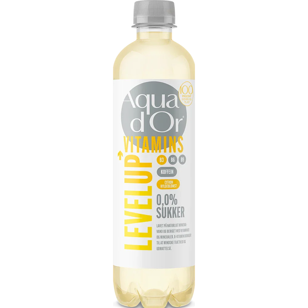 Aqua d'Or Vitamins Levelup Citron/Hyldeb