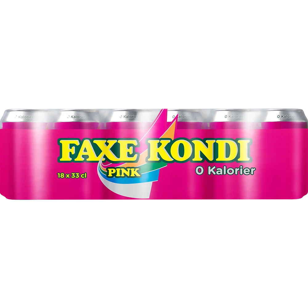 Faxe Kondi Pink 0 kalorier