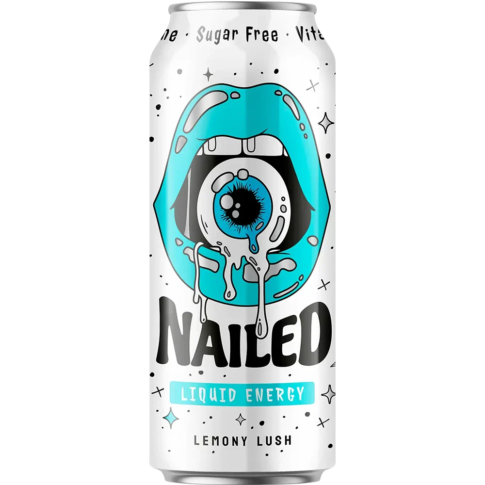 Nailed Flydende Energi Lemony Lush Sukkerfri