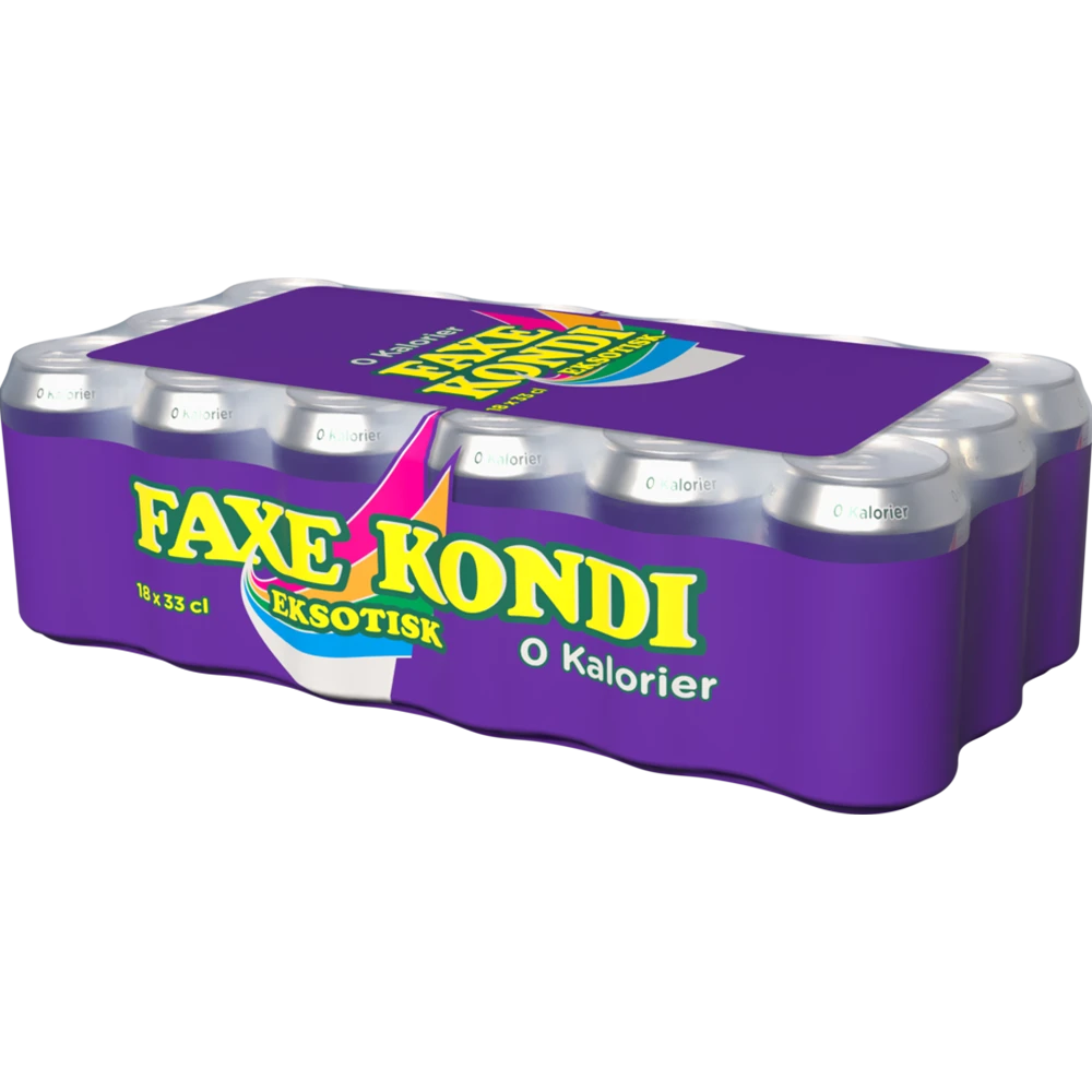 Faxe Kondi Eksotisk 0 kalorier