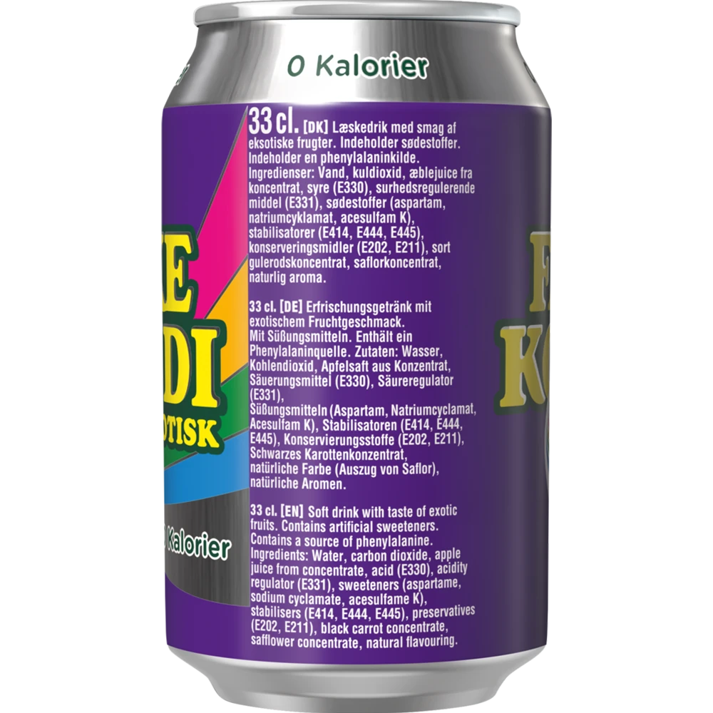 Faxe Kondi Eksotisk 0 kalorier
