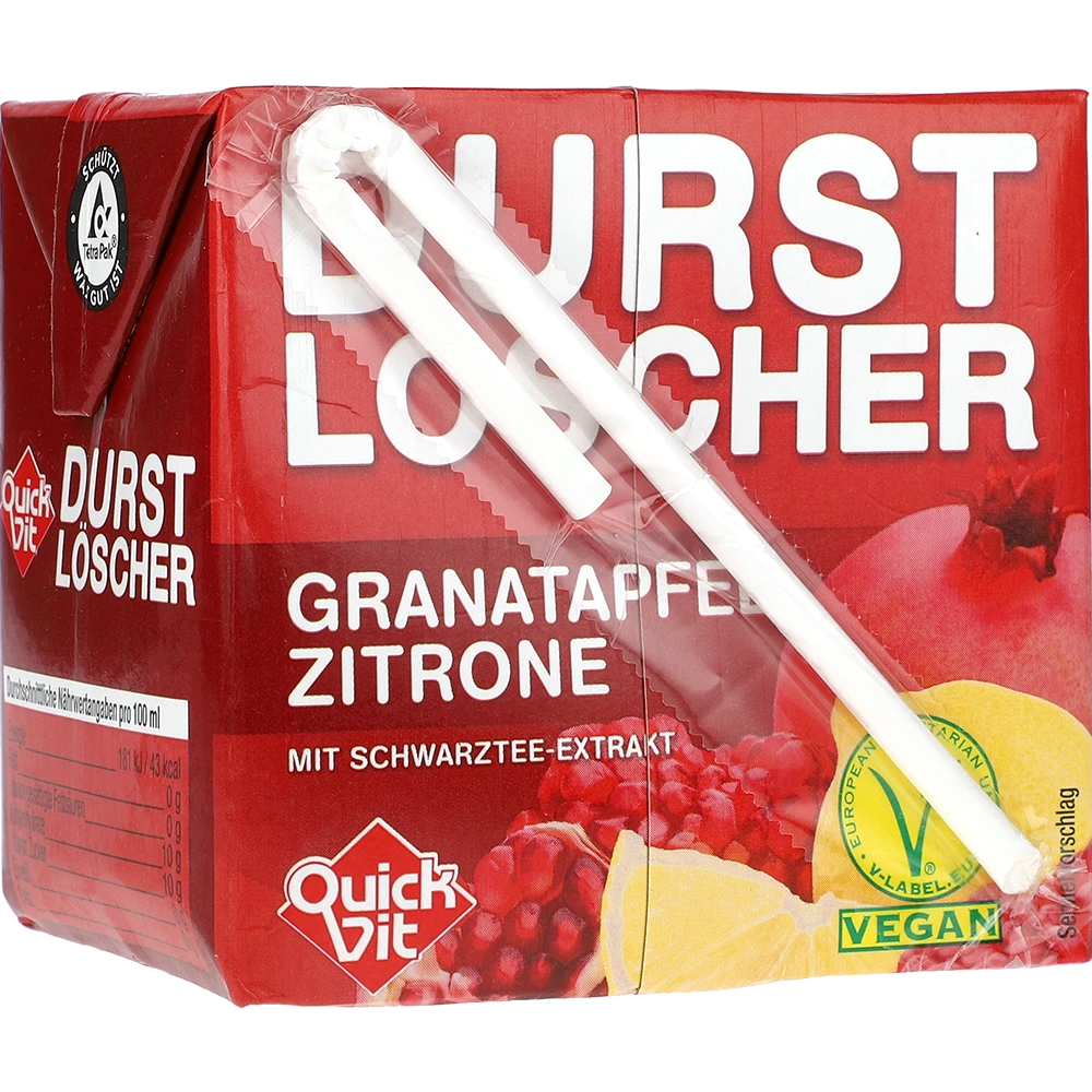 QV Durstlöscher Granatapfel-Zitrone