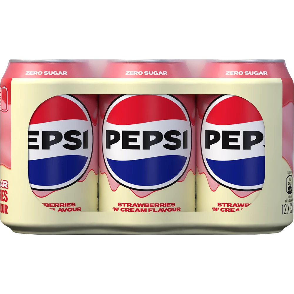Pepsi Strawberries ‘n’ Cream Flavour