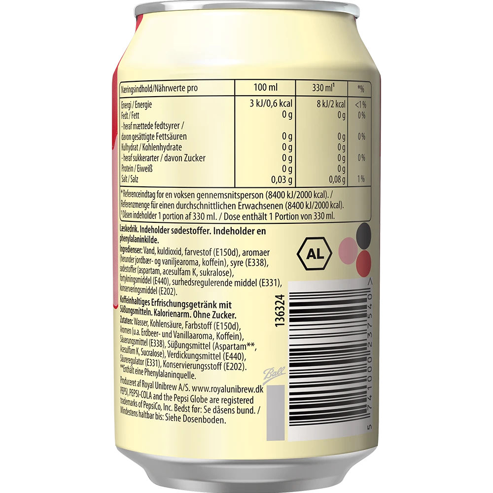 Pepsi Strawberries ‘n’ Cream Flavour