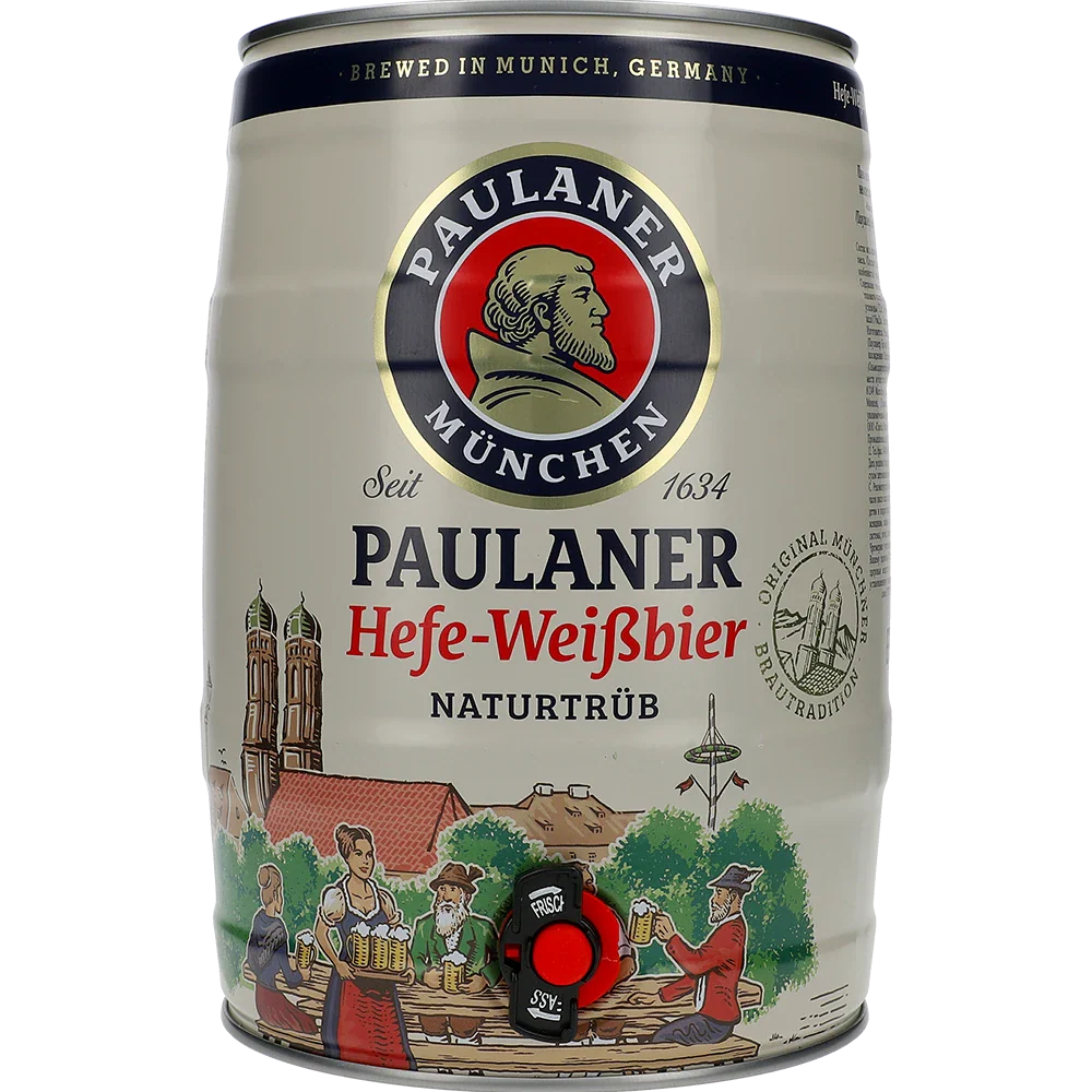 Paulaner Hefe-Weißbier naturtrüb