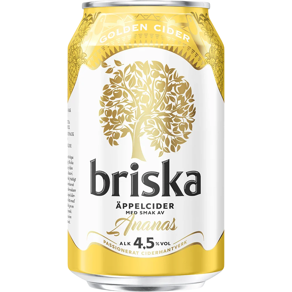 Briska Äppelcider Ananas
