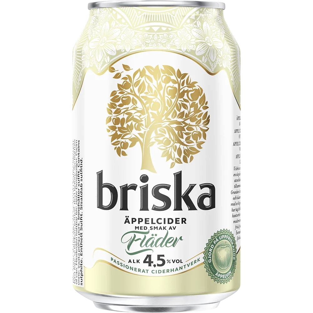 Briska Äppelcider Fläder