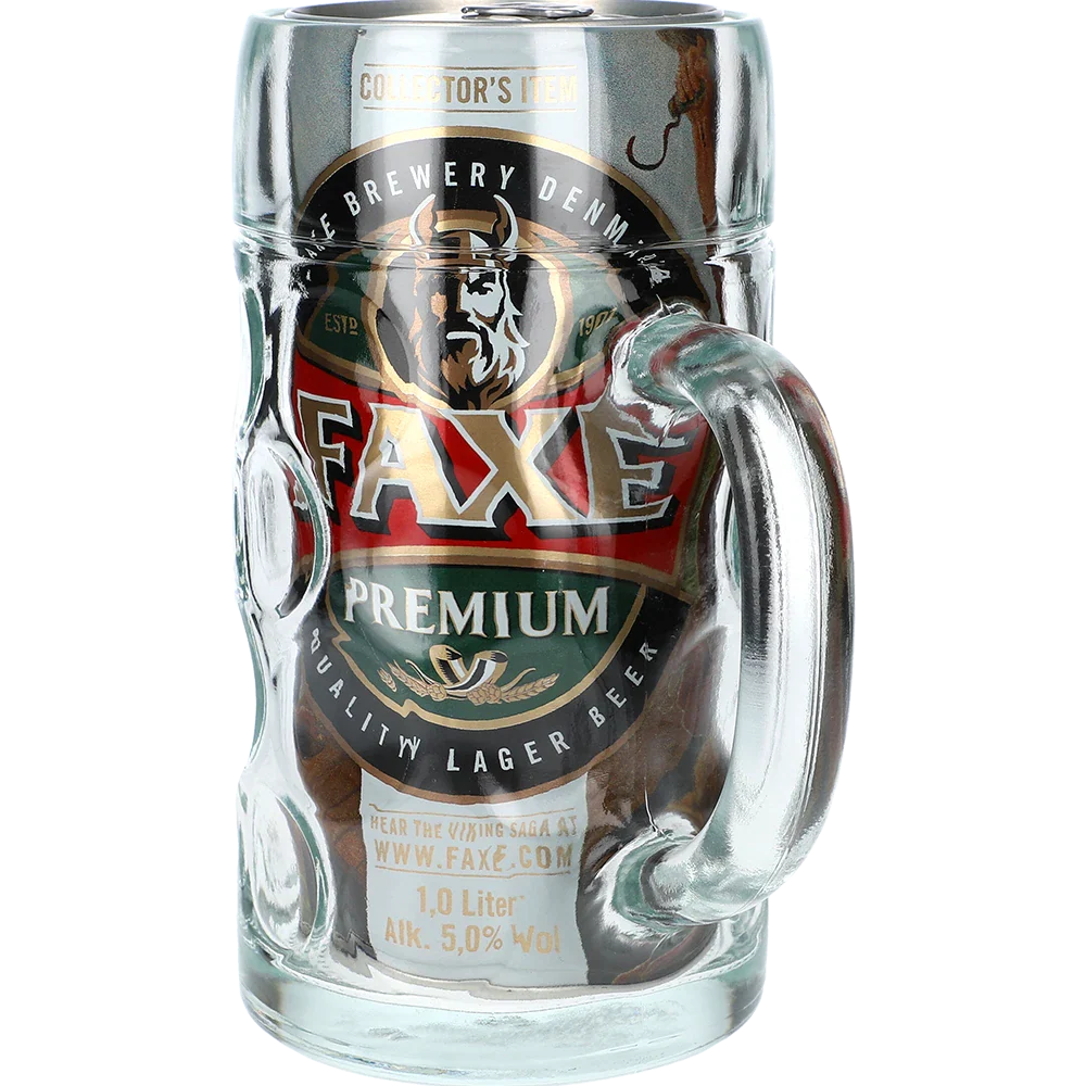 Faxe + glas