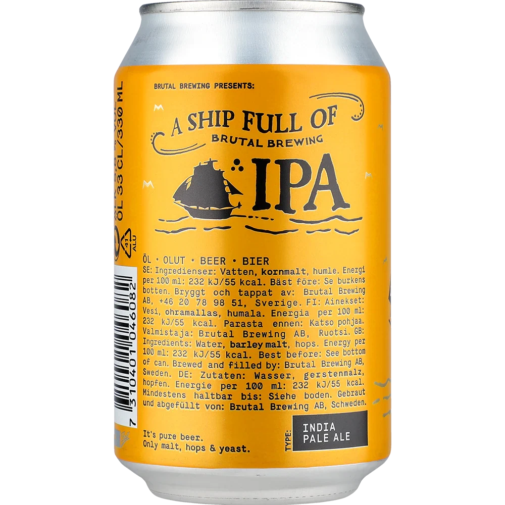 Brutal Brewing Et skib fyldt med IPA