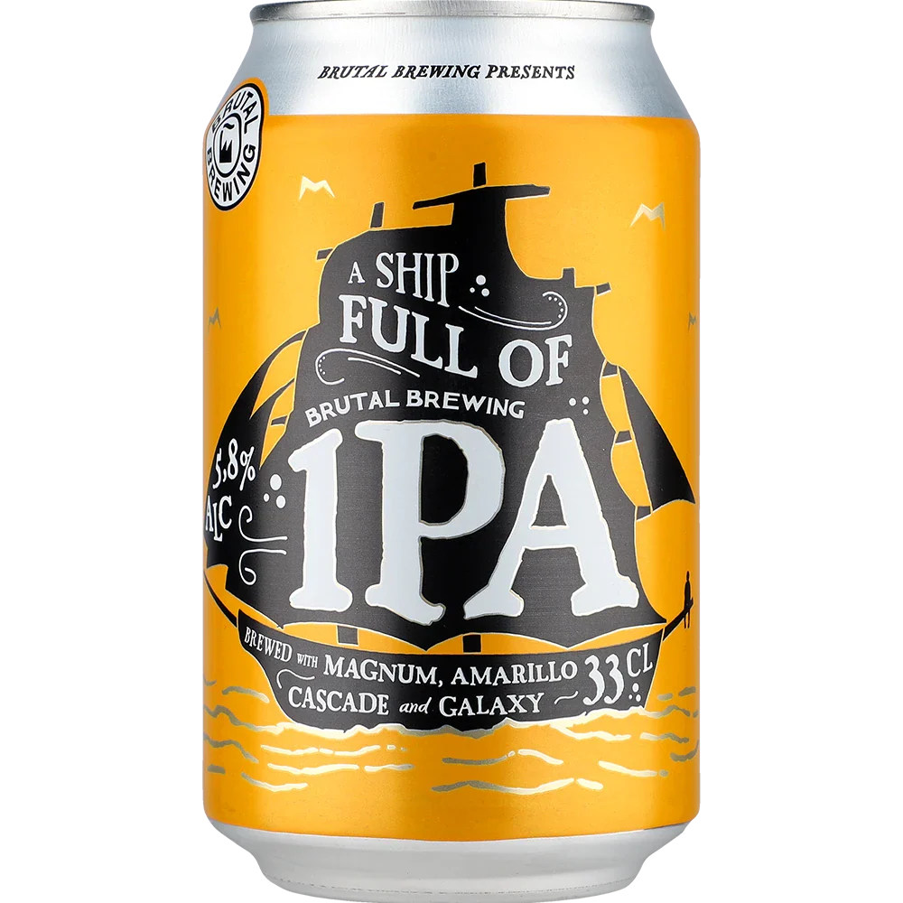 Brutal Brewing Ett skepp fullt med IPA