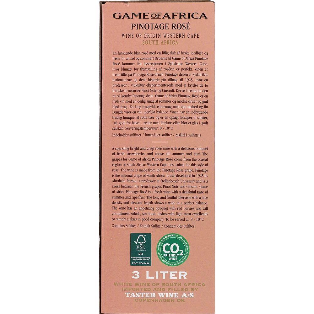 Game of Africa Pinotage Rosé
