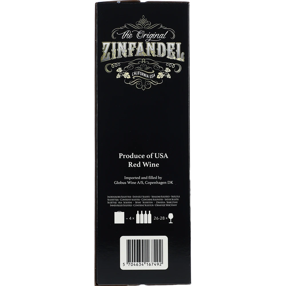 The Original Zinfandel Black Version