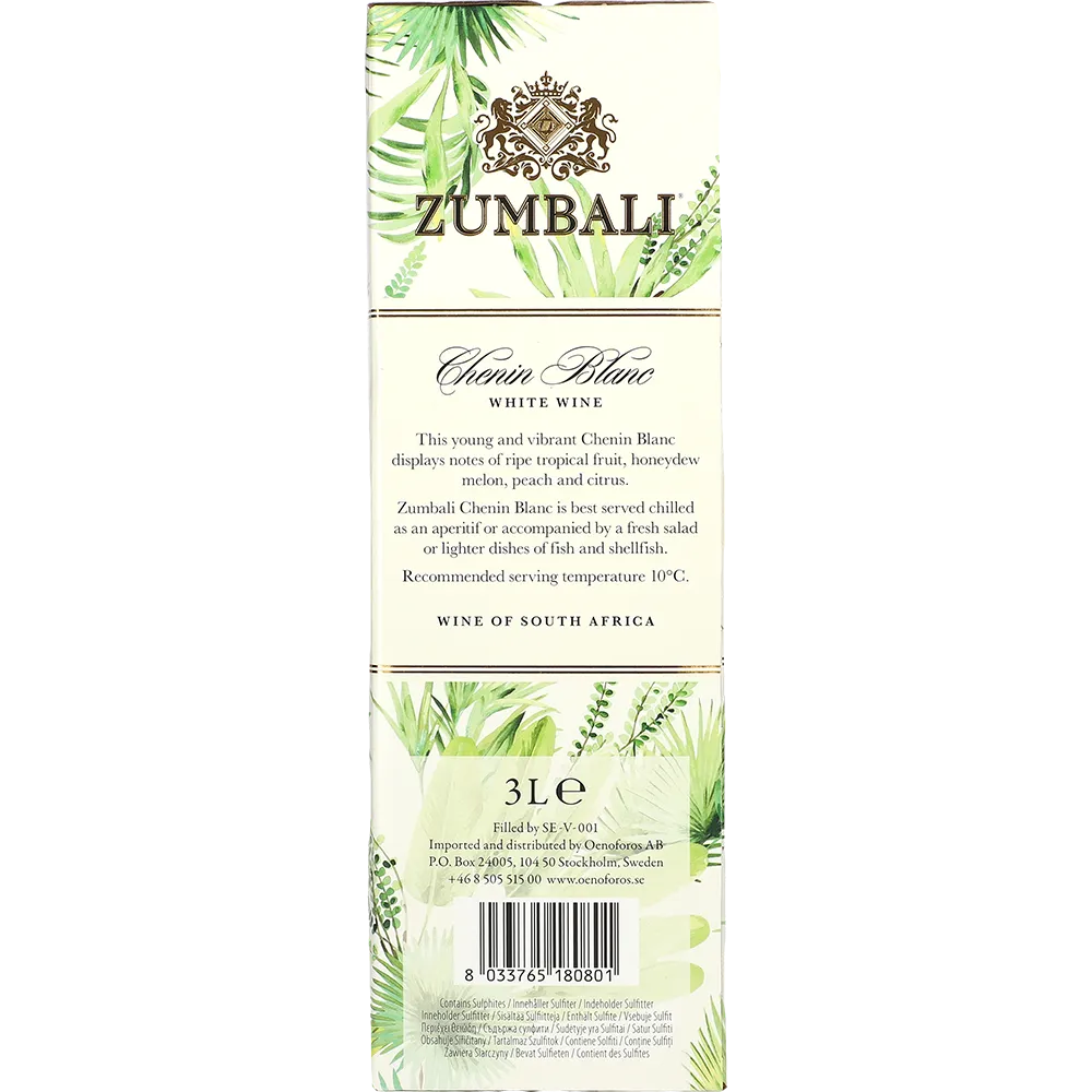 Mare Zumbali Chenin Blanc