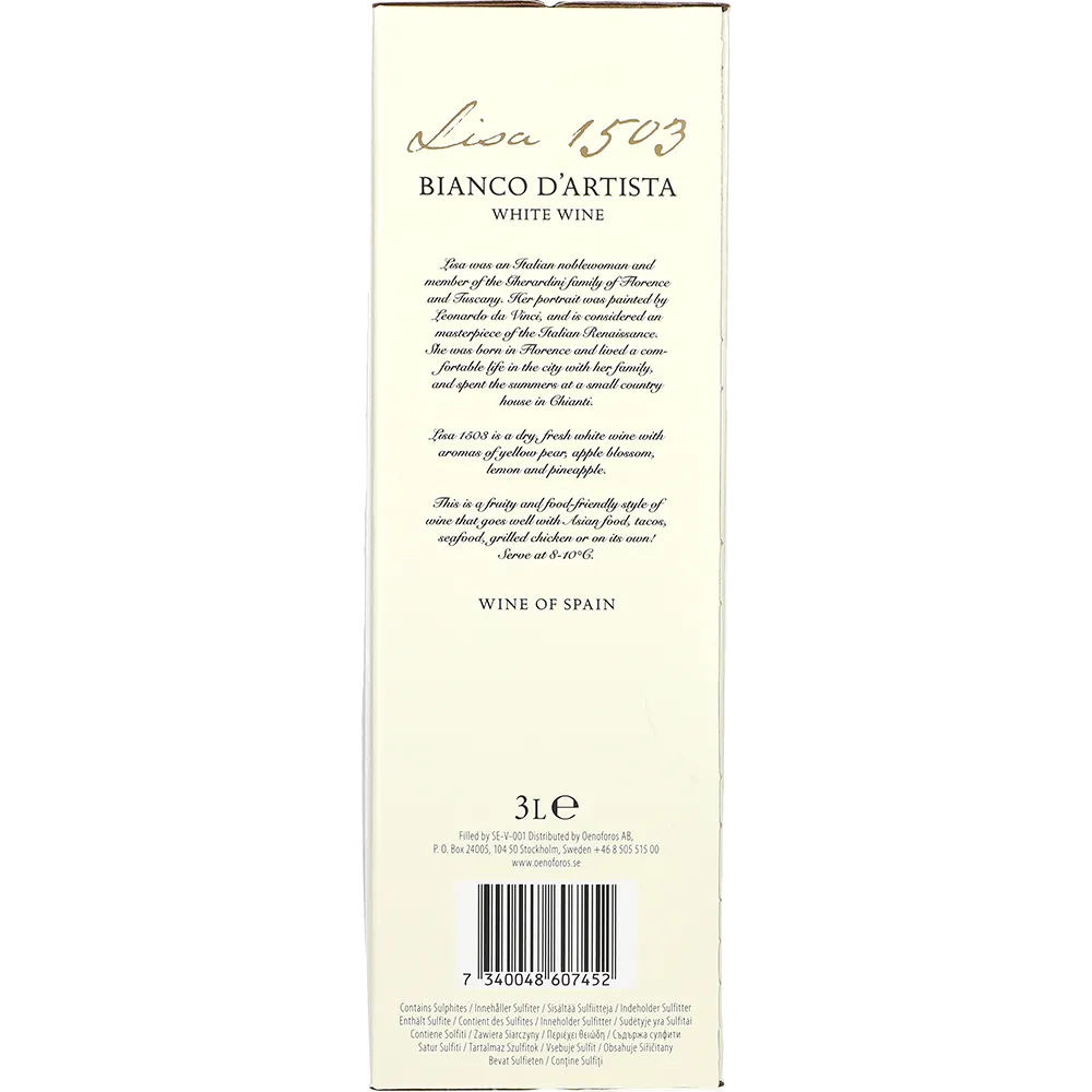 Mare Lisa 1503 Bianco D'Artista