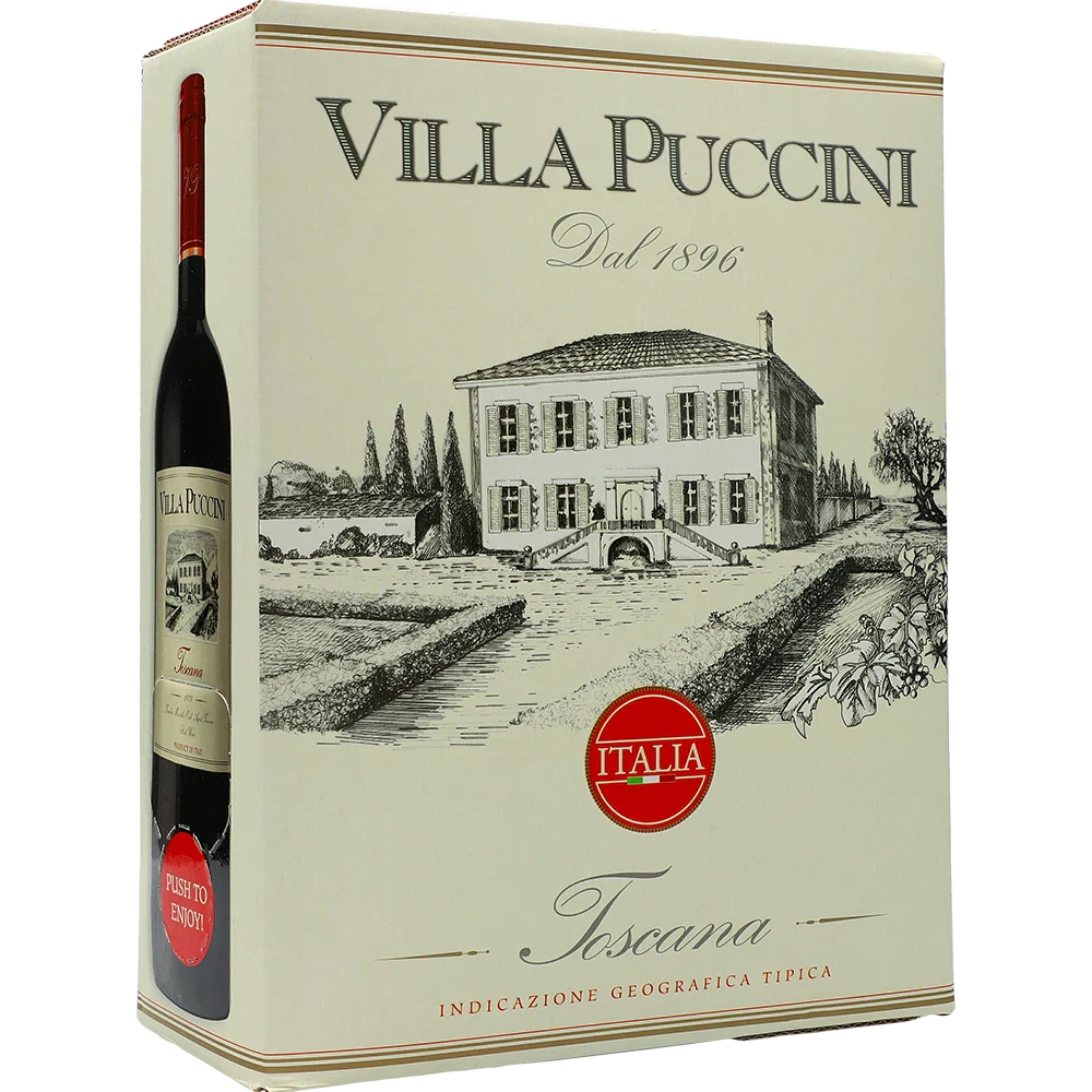 Villa Puccini Ekfatslagrat Rött Vin