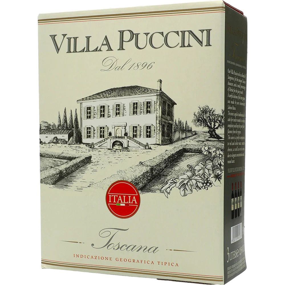 Villa Puccini Ekfatslagrat Rött Vin