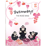 Thr3 Monkeys Rosé