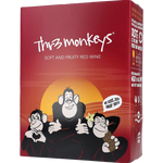 Thr3 Monkeys Röd