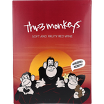 Thr3 Monkeys Röd