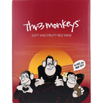 Thr3 Monkeys Röd