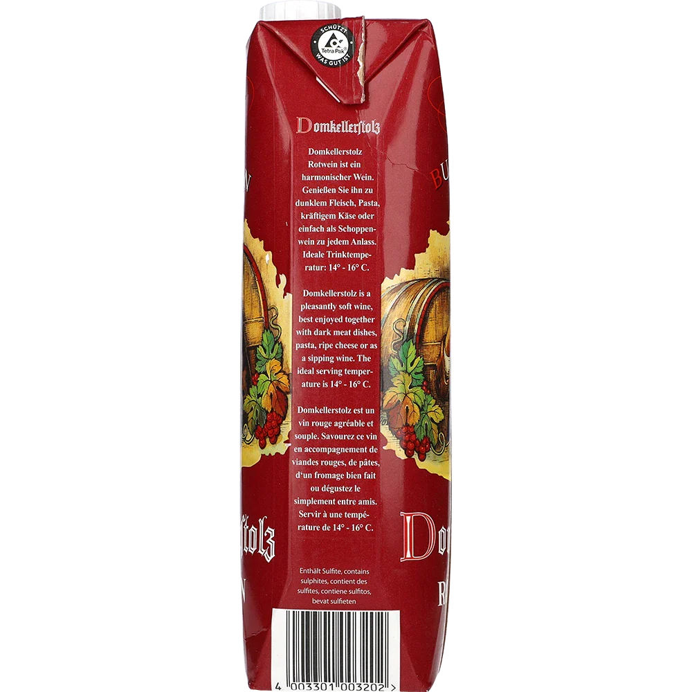Domkellerstolz rödvin