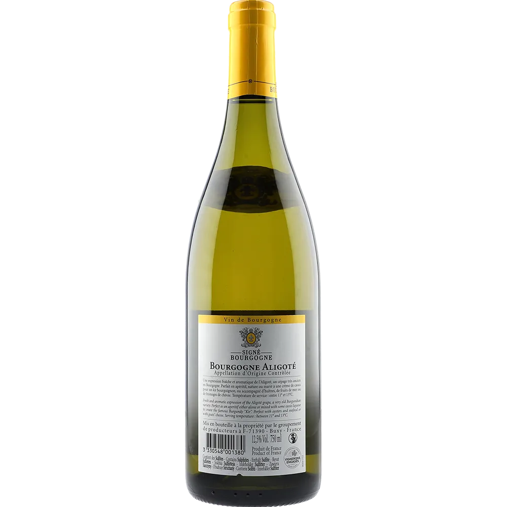Signé Bourgogne Aligoté