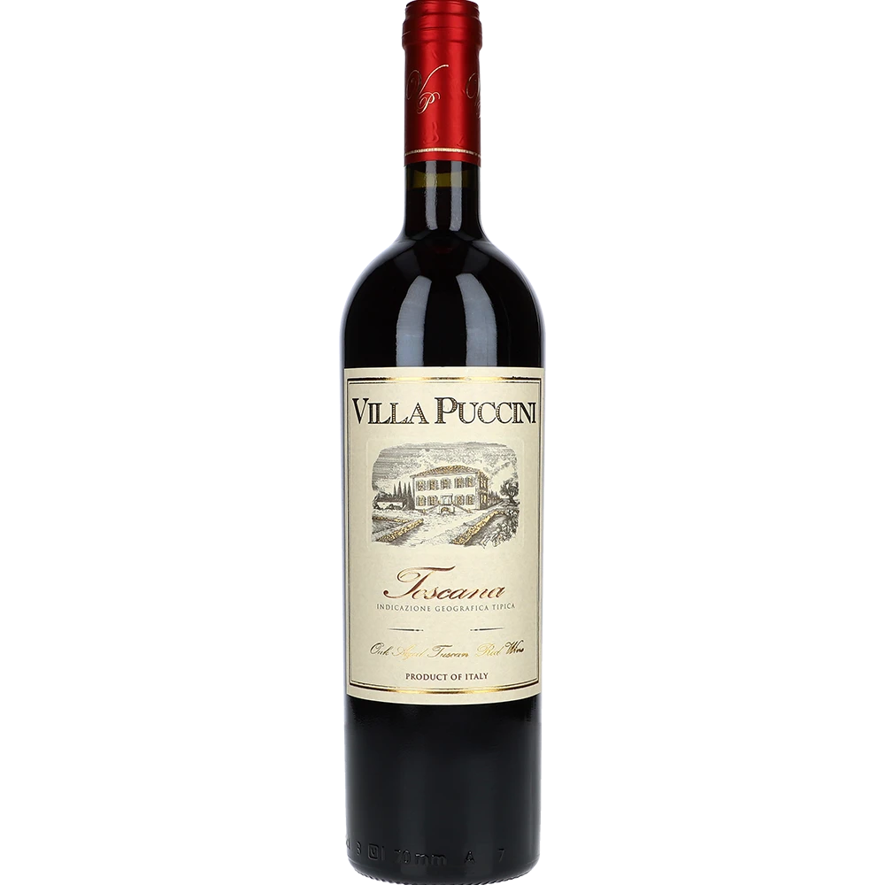 Villa Puccini Toscana Rosso ekfatslagrat