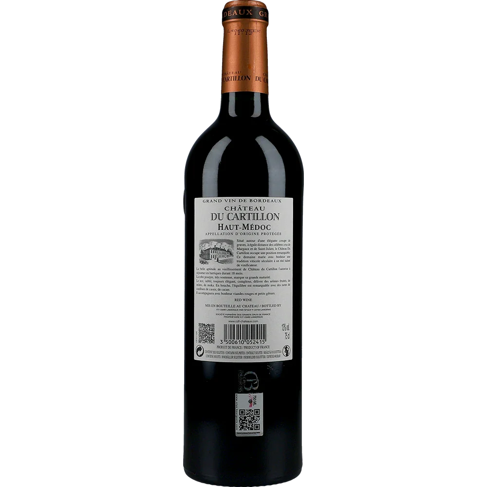 Château du Cartillon Cru Bourgeois Haut-Médoc 2011