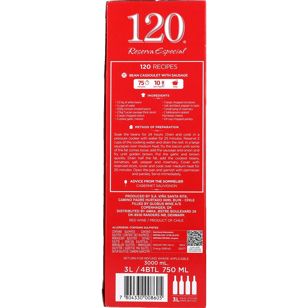 Santa Rita 120 Cabernet Sauvignon