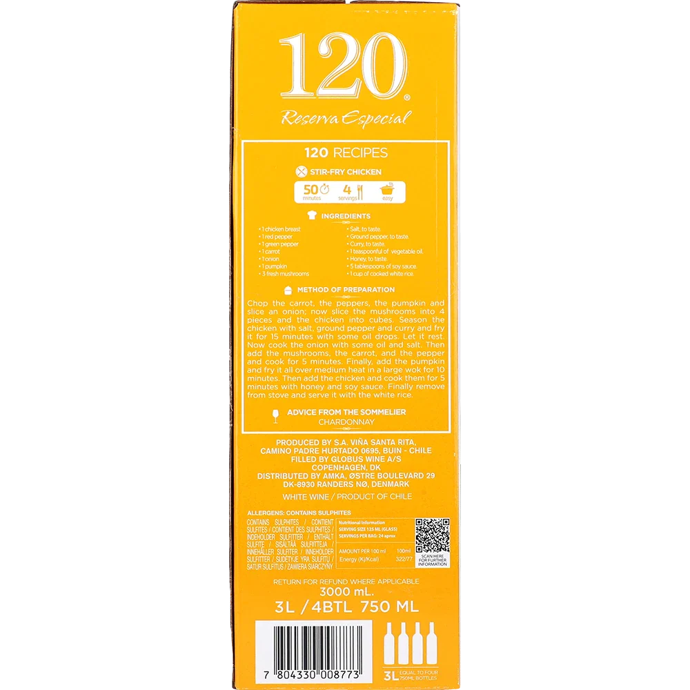 Santa Rita 120 Chardonnay