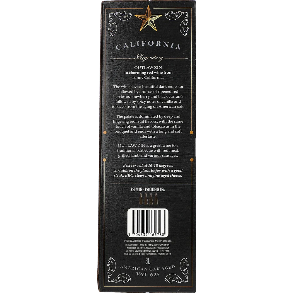 Outlaw Zin Zinfandel