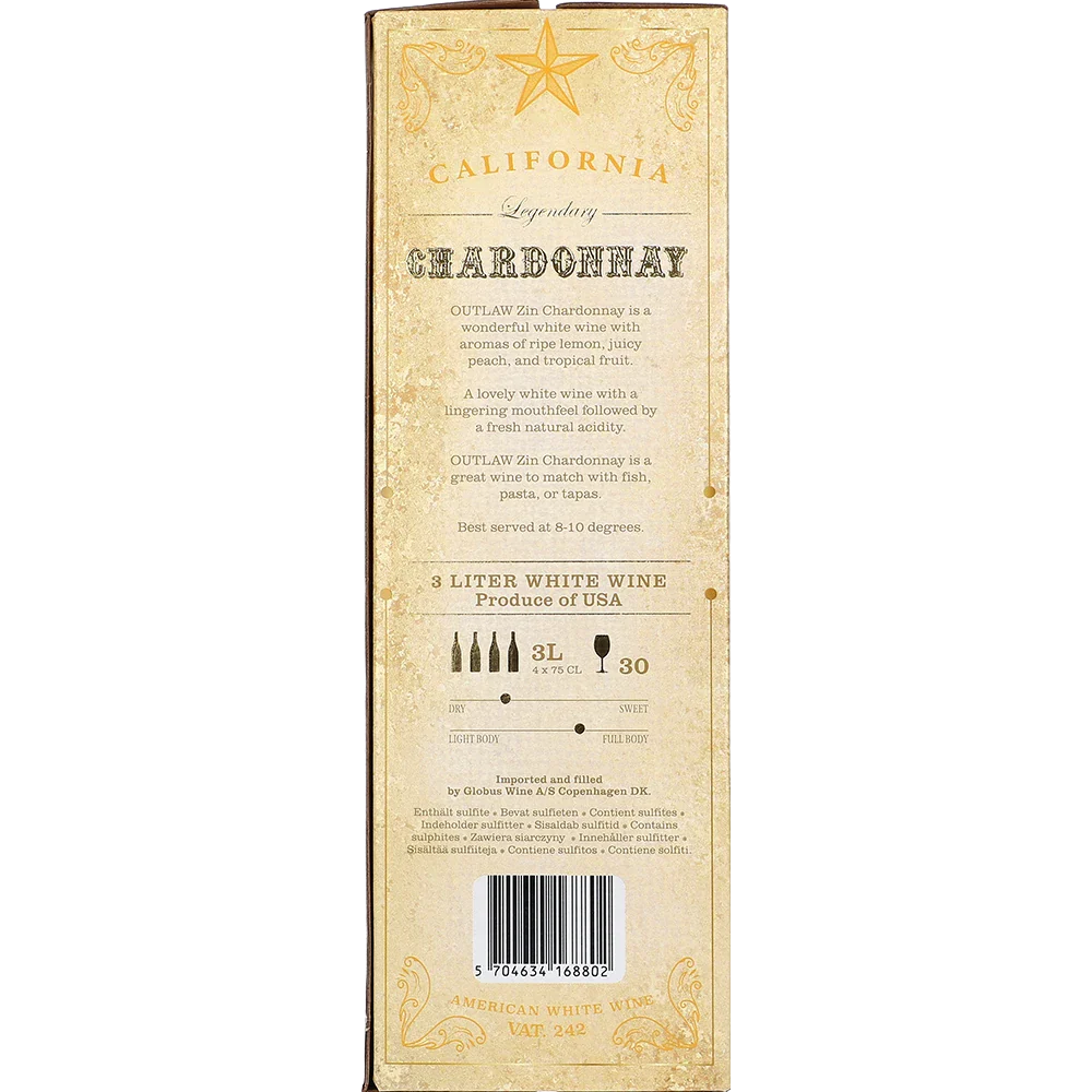 Outlaw Zin Chardonnay