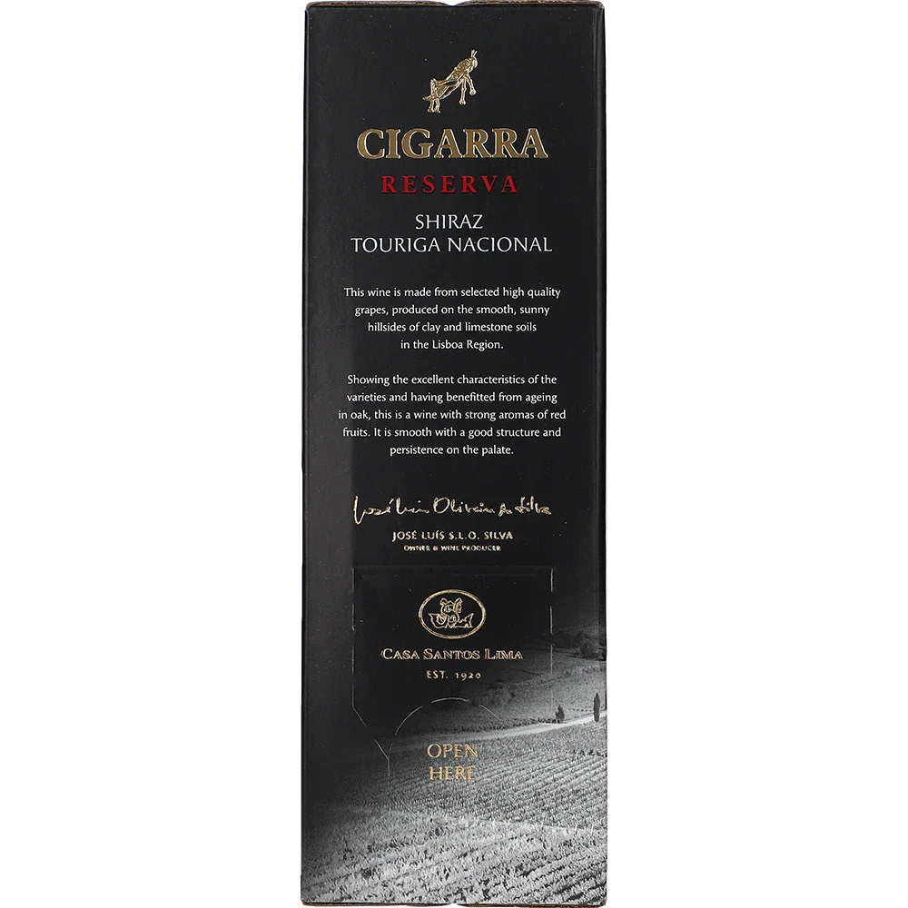 Cigarra Reserva Shiraz Touriga Nacional