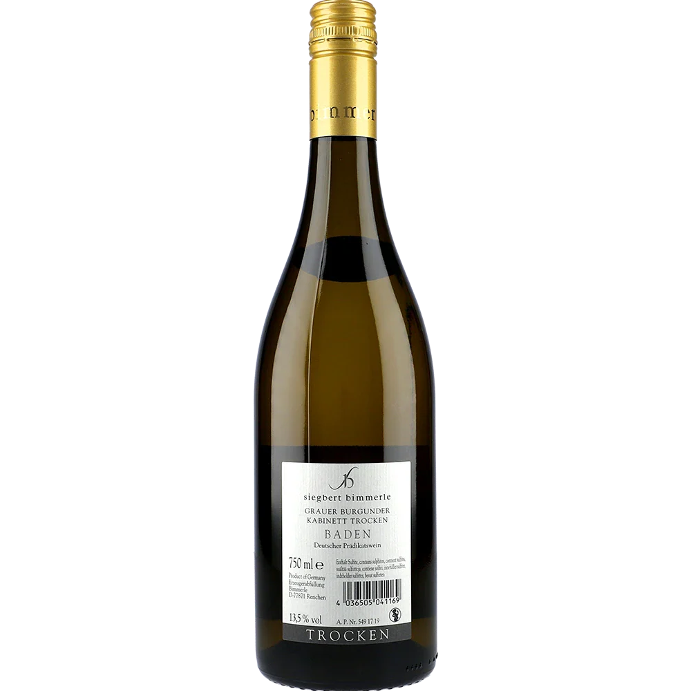 S. Bimmerle Kabinett Grauer Burgunder
